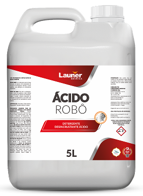 Embalagem de Ácido Robô