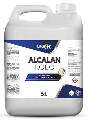 Embalagem de Alcalan Robô