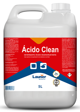 Embalagem de Ácido Clean