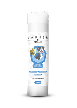 Embalagem de Shampoo Pelos Claros 300 mL