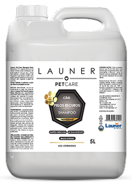 Embalagem de Shampoo Pelos Escuros 5 L