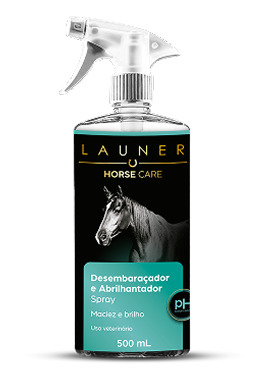 Embalagem de Launer Horse Care Desembaraçador e Abrilhantador