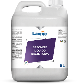Embalagem de Sabonete Líquido Bactericida