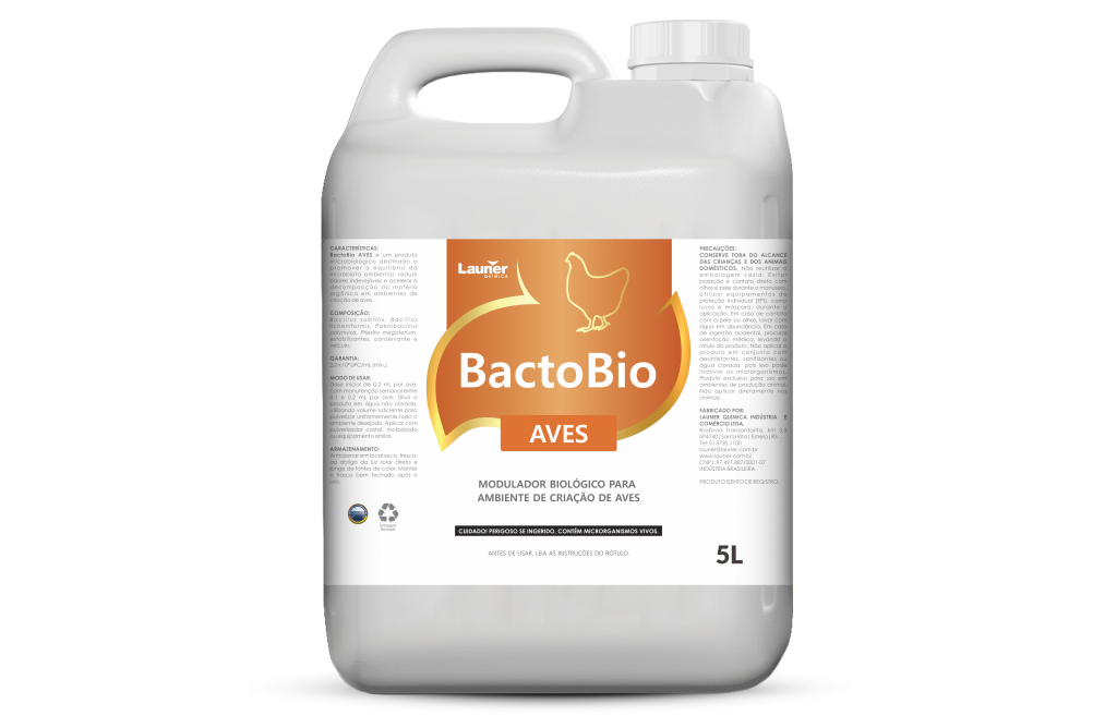 Embalagem de BactoBio Aves · 5 L