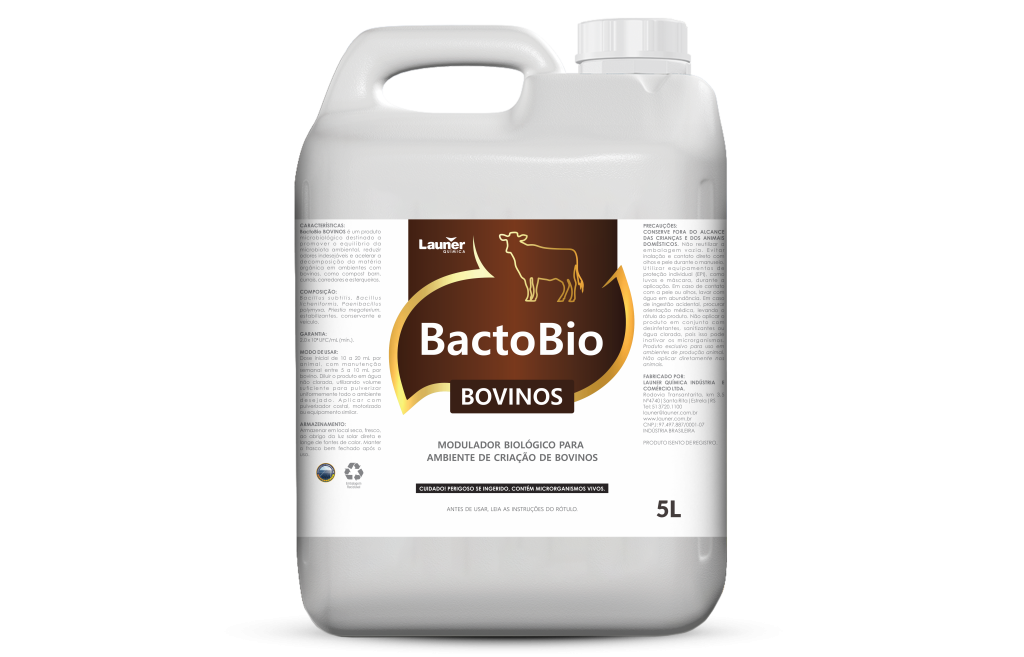 Embalagem de BactoBio Bovinos · 5 L