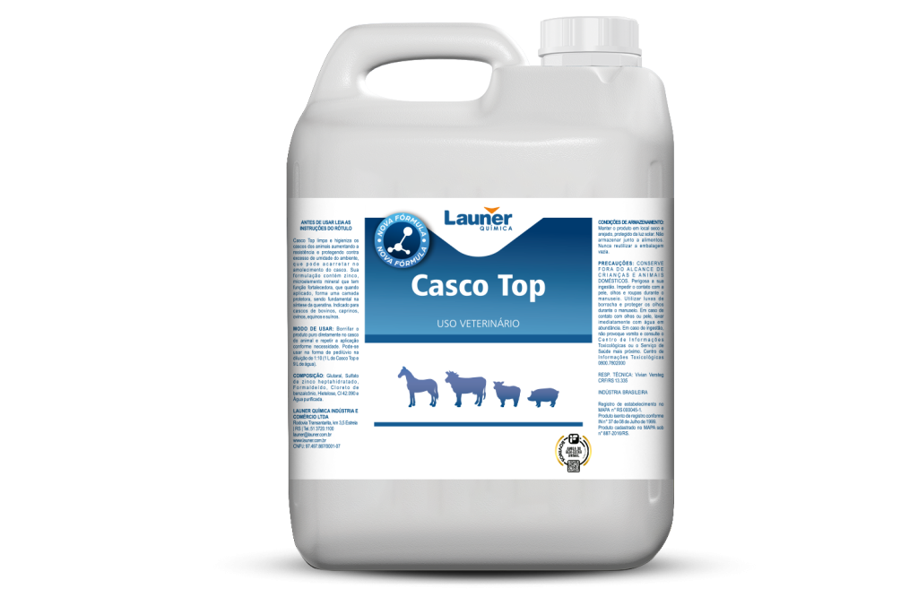 Embalagem de Casco Top · 5 L
