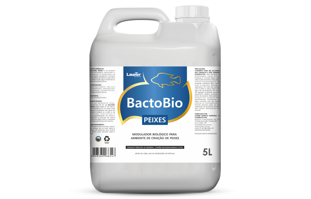 Embalagem de BactoBio Peixes · 5 L