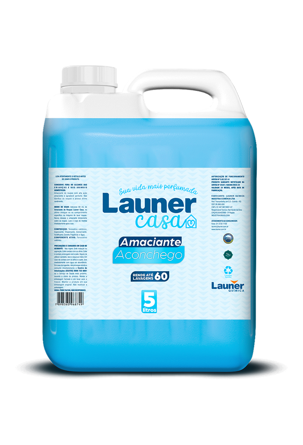 Embalagem de Amaciante Aconchego · 5 L