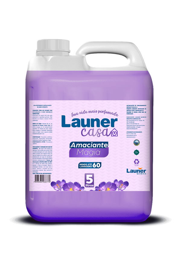Embalagem de Amaciante Magia · 5 L