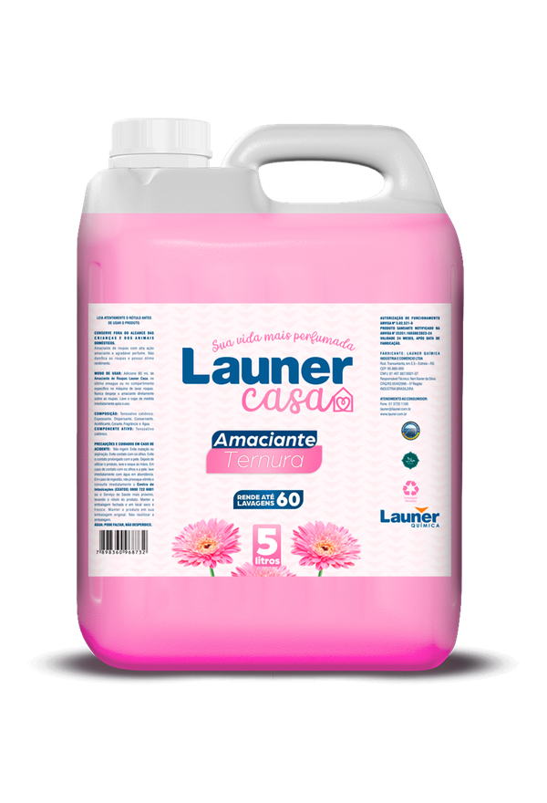 Embalagem de Amaciante Ternura · 5 L