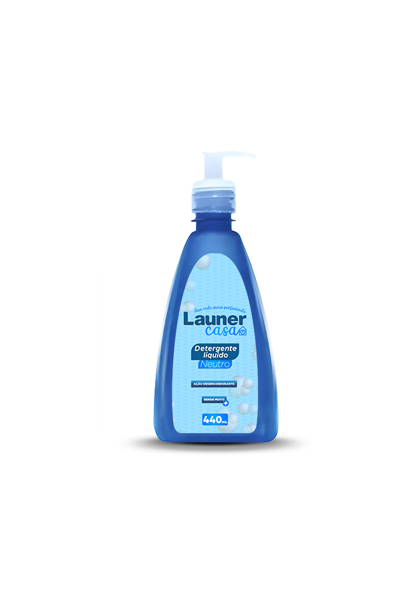 Embalagem de Detergente Neutro · 440 mL