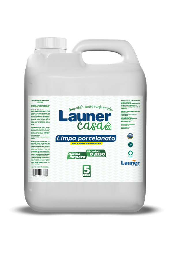 Embalagem de Limpa Porcelanato · 5 L