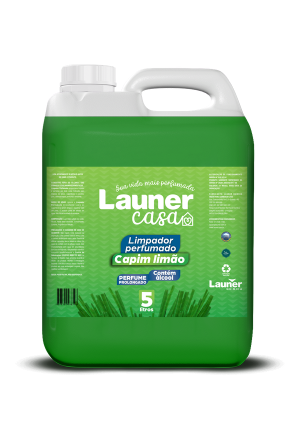 Embalagem de Limpador Perfumado · 5 L