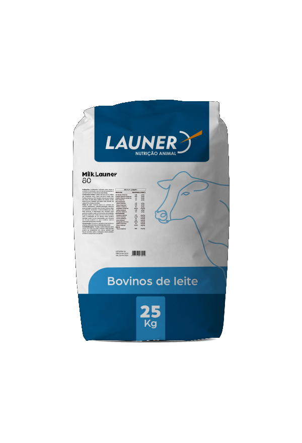 Embalagem de MilkLauner 80