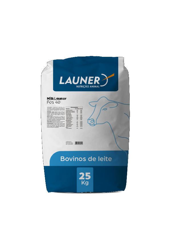 Embalagem de MilkLauner Fós 40