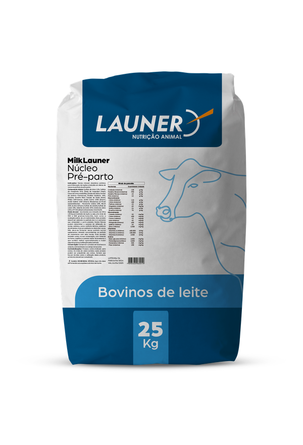 Embalagem de MilkLauner Núcleo Pré-Parto