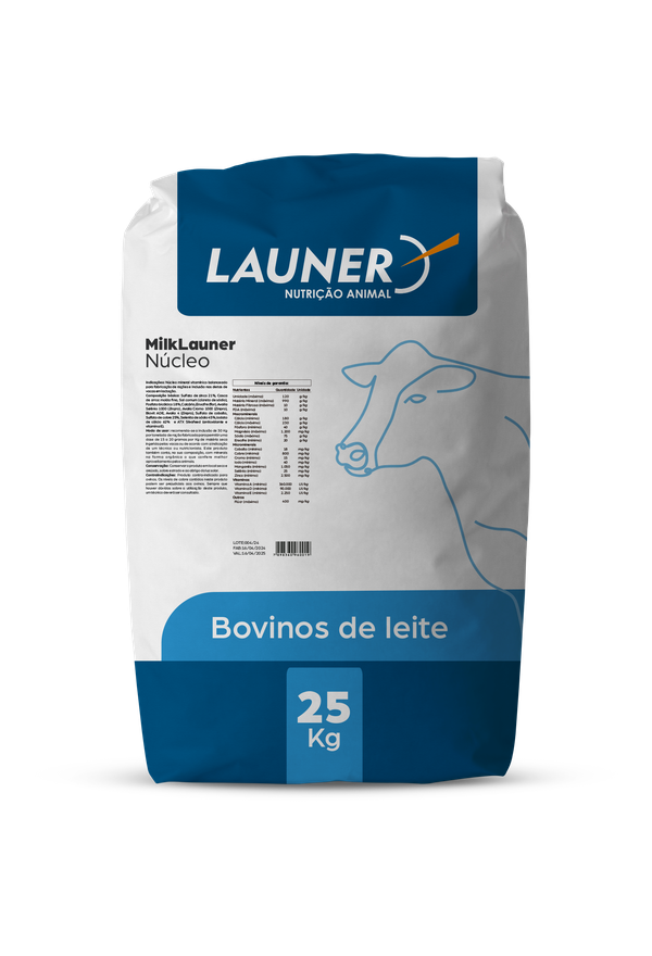 Embalagem de MilkLauner Núcleo