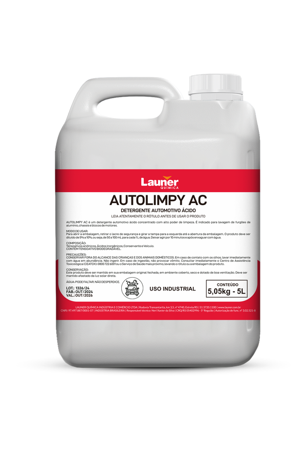 Embalagem de Autolimpy AC