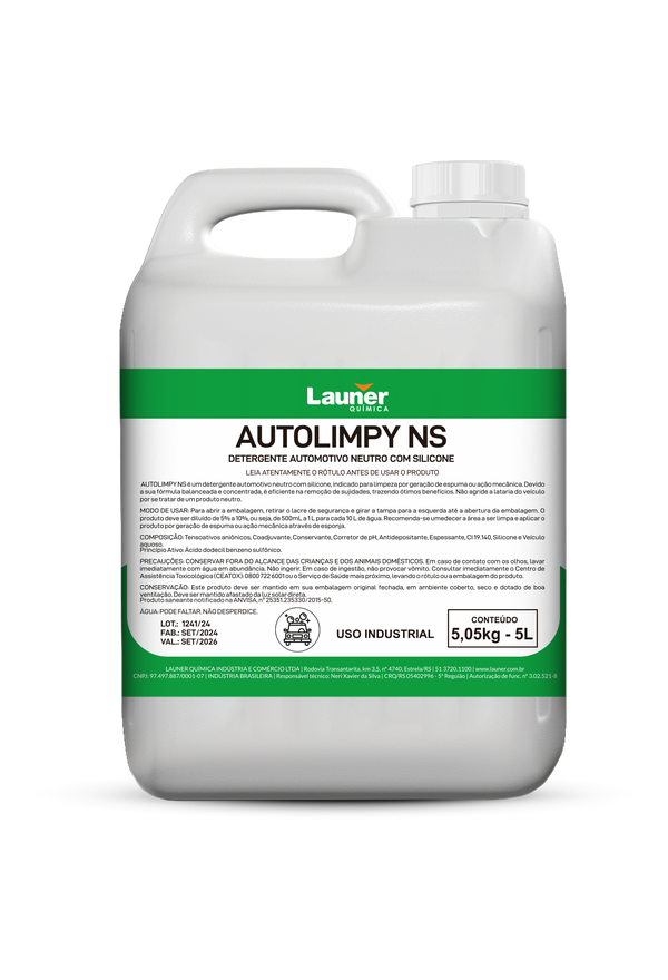 Embalagem de Autolimpy NS