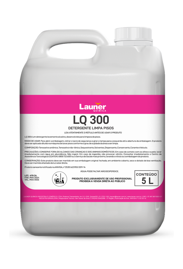 Embalagem de LQ 300